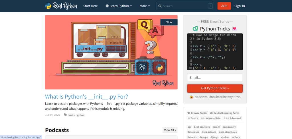 Real-python học lập trình python