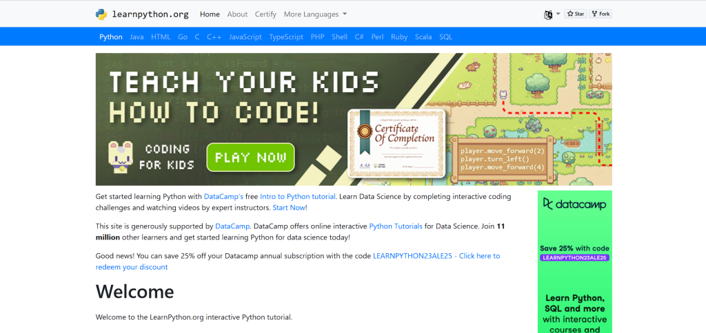 learn python lập trình python